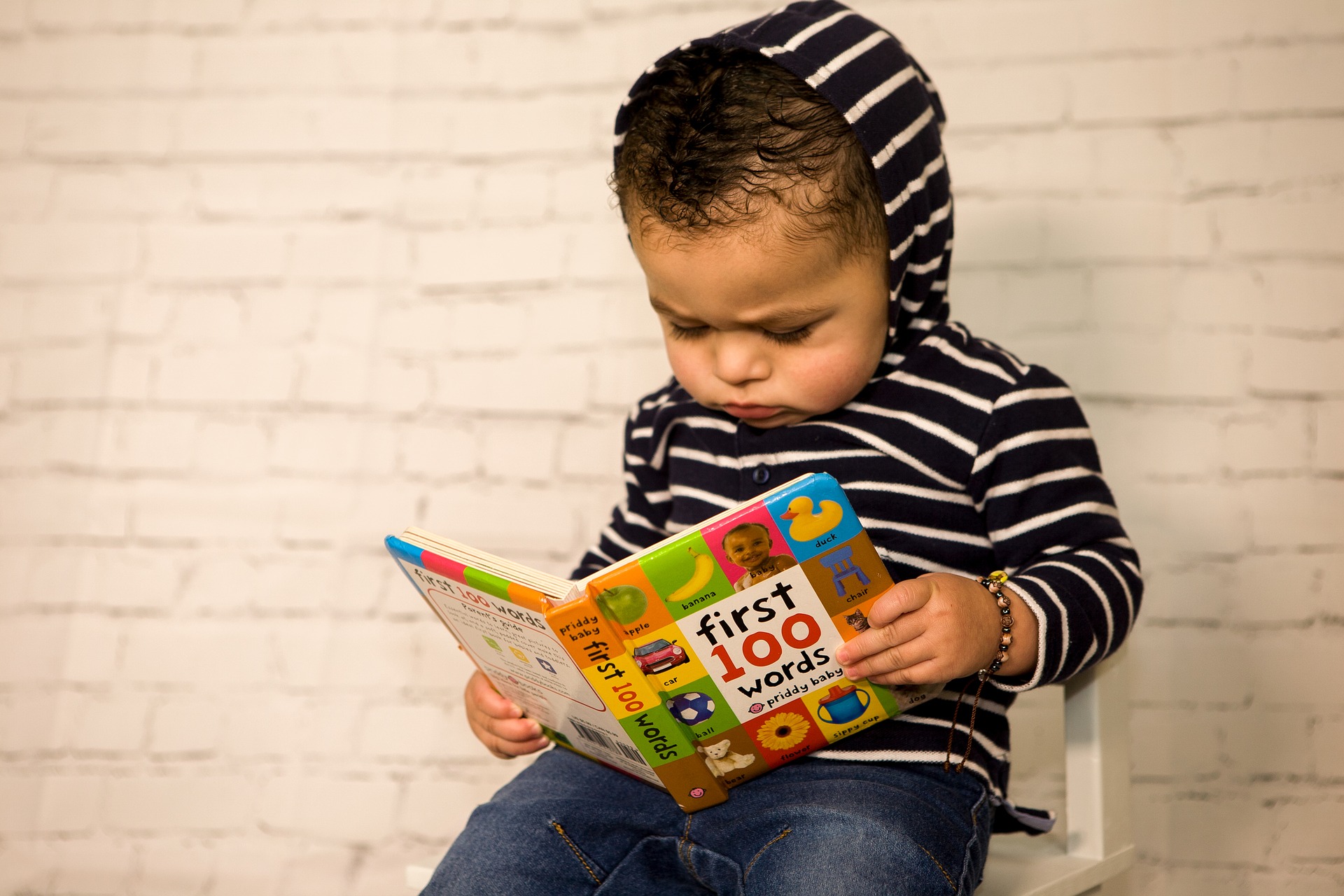 toddler reading toddler reading